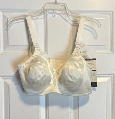 BALI DOUBLE SUPPORT WIRE FREE BRA 3820 LIGHT BEIGE/NUDE SZ 42D - NWT