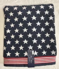 BROOKS BROTHERS BATH TOWEL (1) STARS STRIPES RED WHITE BLUE 100%  COTTON NWT