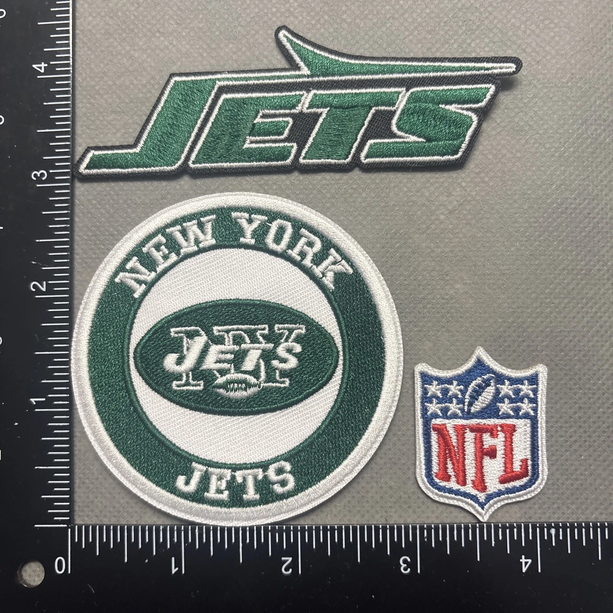 New York Jets Ny Logo Toppa Distintivo Nazionale Calcio League - Foto 5