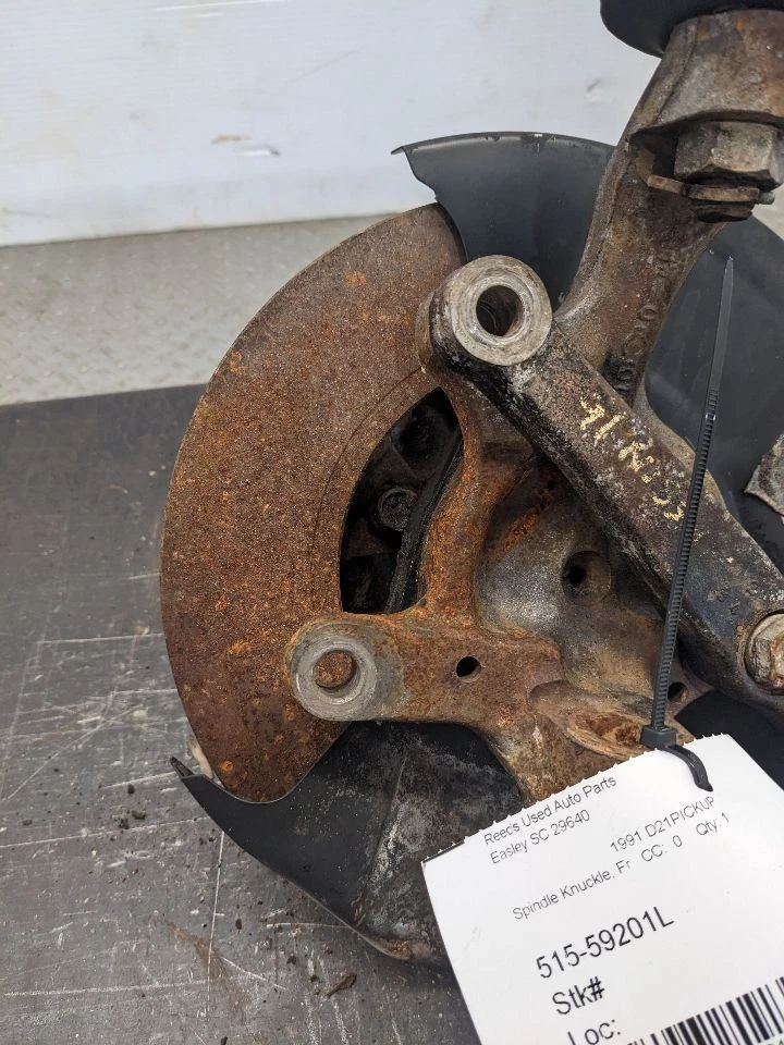 Driver Left Front Spindle/Knuckle Fits 86-97 NISSAN PICKUP 1172467 - Image 4 of 4