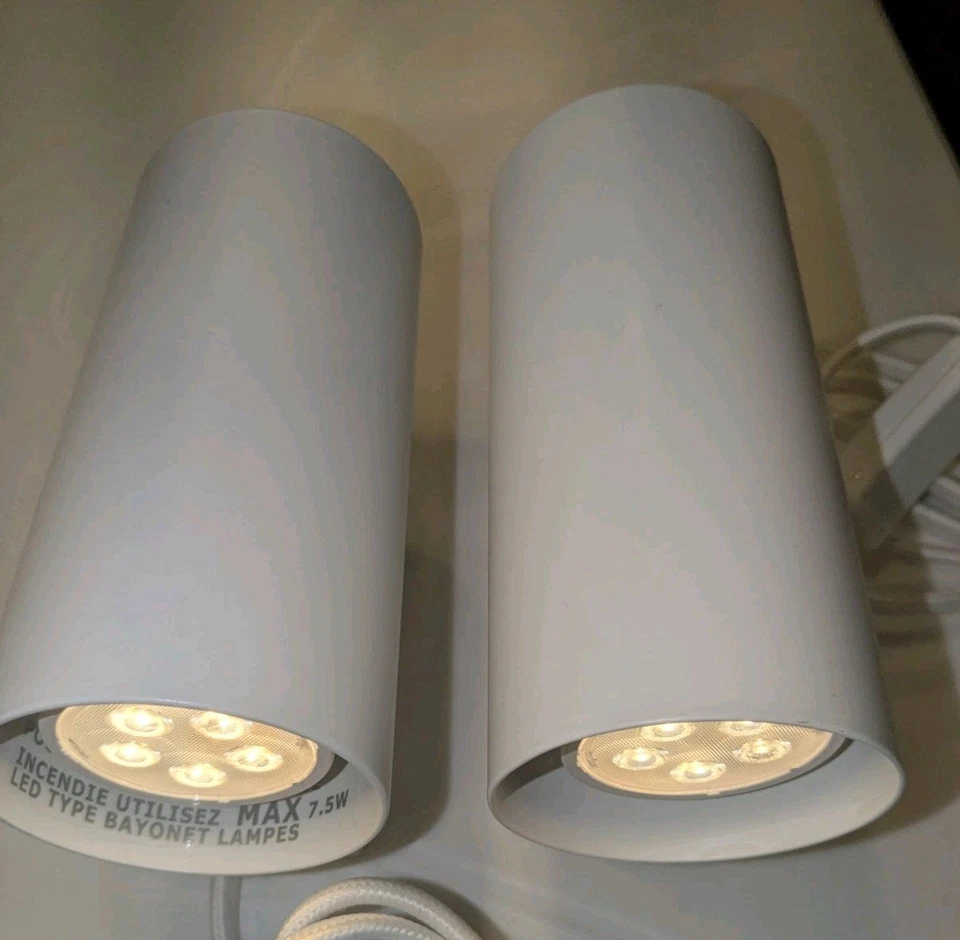 2件套宜家NYMANE壁挂式/筒灯003.978.59阅读壁灯 — 第 2/4 张图片