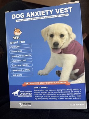 Dog Anxiety Vest Size L PINK