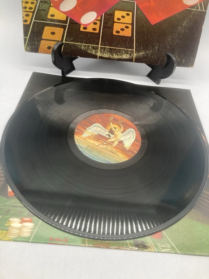 Bad Company Straight Shooter Vintage Vinyl LP 1975 Swan Song SS-8413 Foto 4 de 4