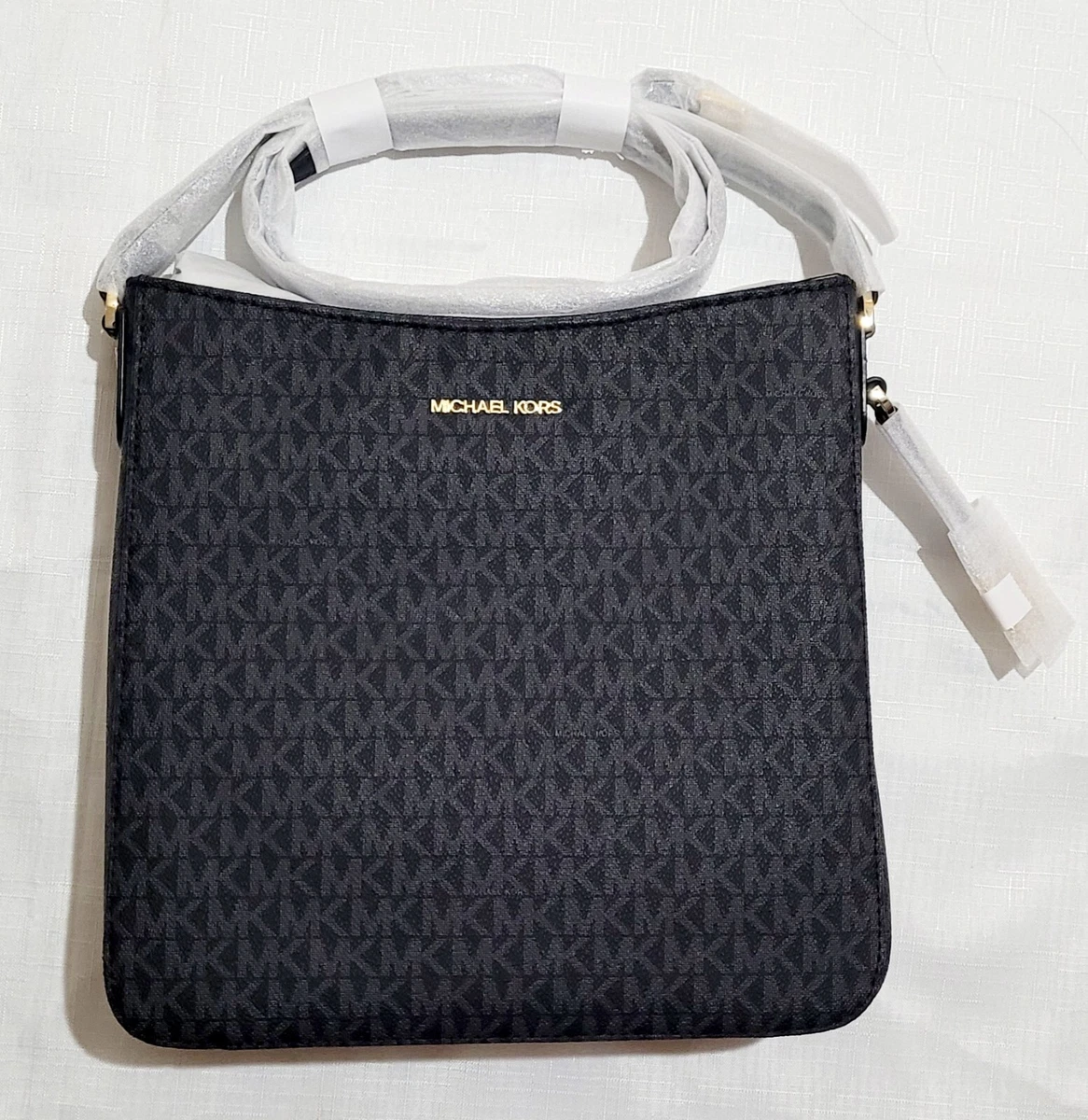 Michael kors jet set travel large messenger bag black cheap