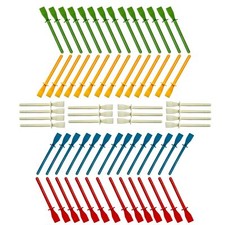 70 Packs Glue Spreaders Colored Plastic Glue Smear Sticks Applicator Glue Spread