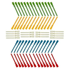 70 Packs Glue Spreaders Colored Plastic Glue Smear Sticks Applicator Glue Spread