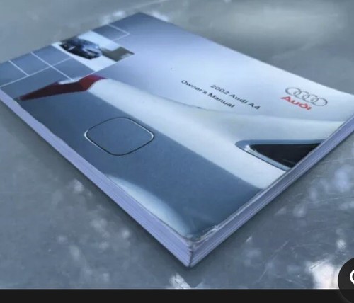 2002 Audi A4 Owners Manual OEM - 第 3/3 張圖片
