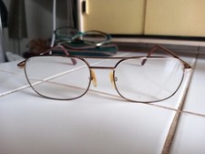 Lunettes De Vue Monture Eyeglasses Carrera Marron Doré 