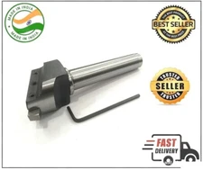 Fly Cutter MT3 Shank (M12 x 1.75 Drawbar) for Lathe & Milling Machine w/ HSS Bit