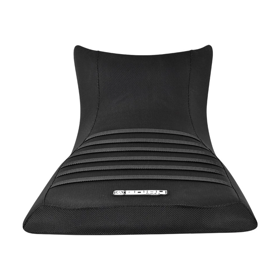 Can Am Outlander Max 450 570 650 850 1000 Seat Cover ALL BLACK - BLACK Ribs #292 - Image 2 of 4