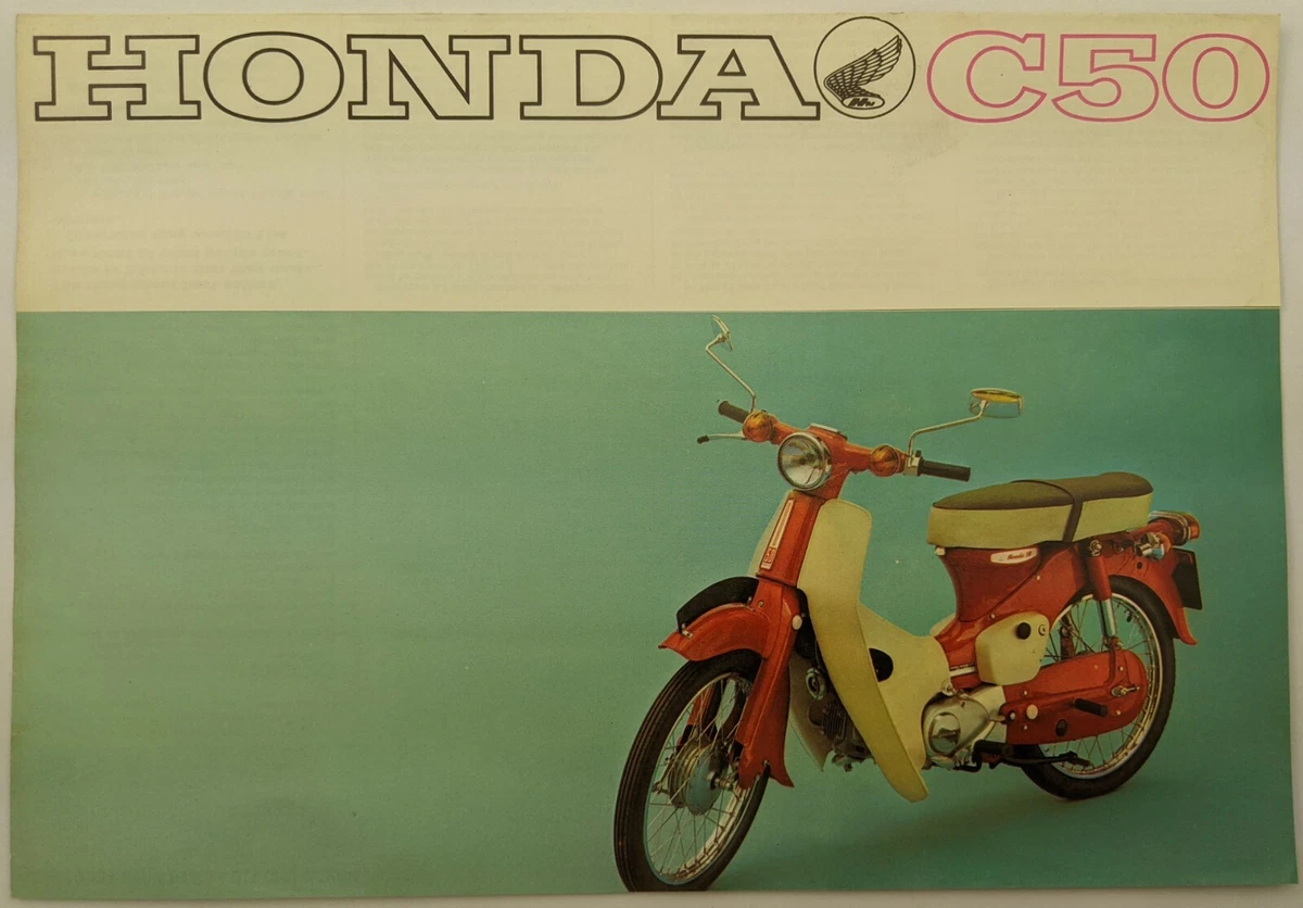 Honda 2024 c50 moped