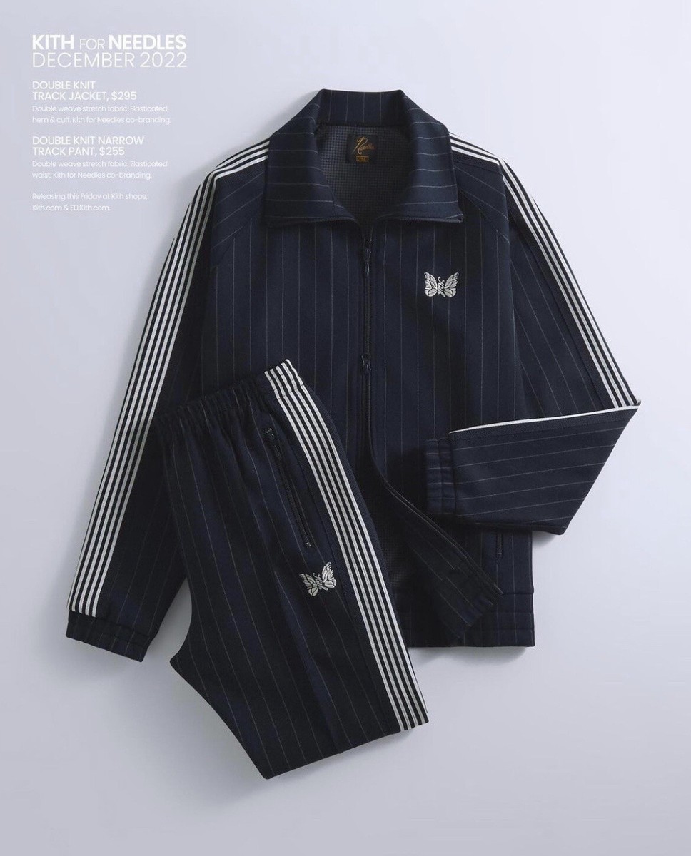 Needles kith Double Knit Track Pant Sサイズ Needles official website | NEWS |〈NEEDLES〉&〈NEEDLES〉x