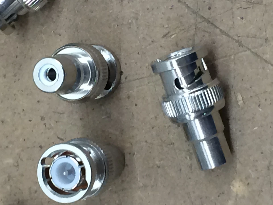 Steren 200-173 BNC male to RCA female Adapter for CCTV Video Camera-Lots of 2 - Image 2 of 4