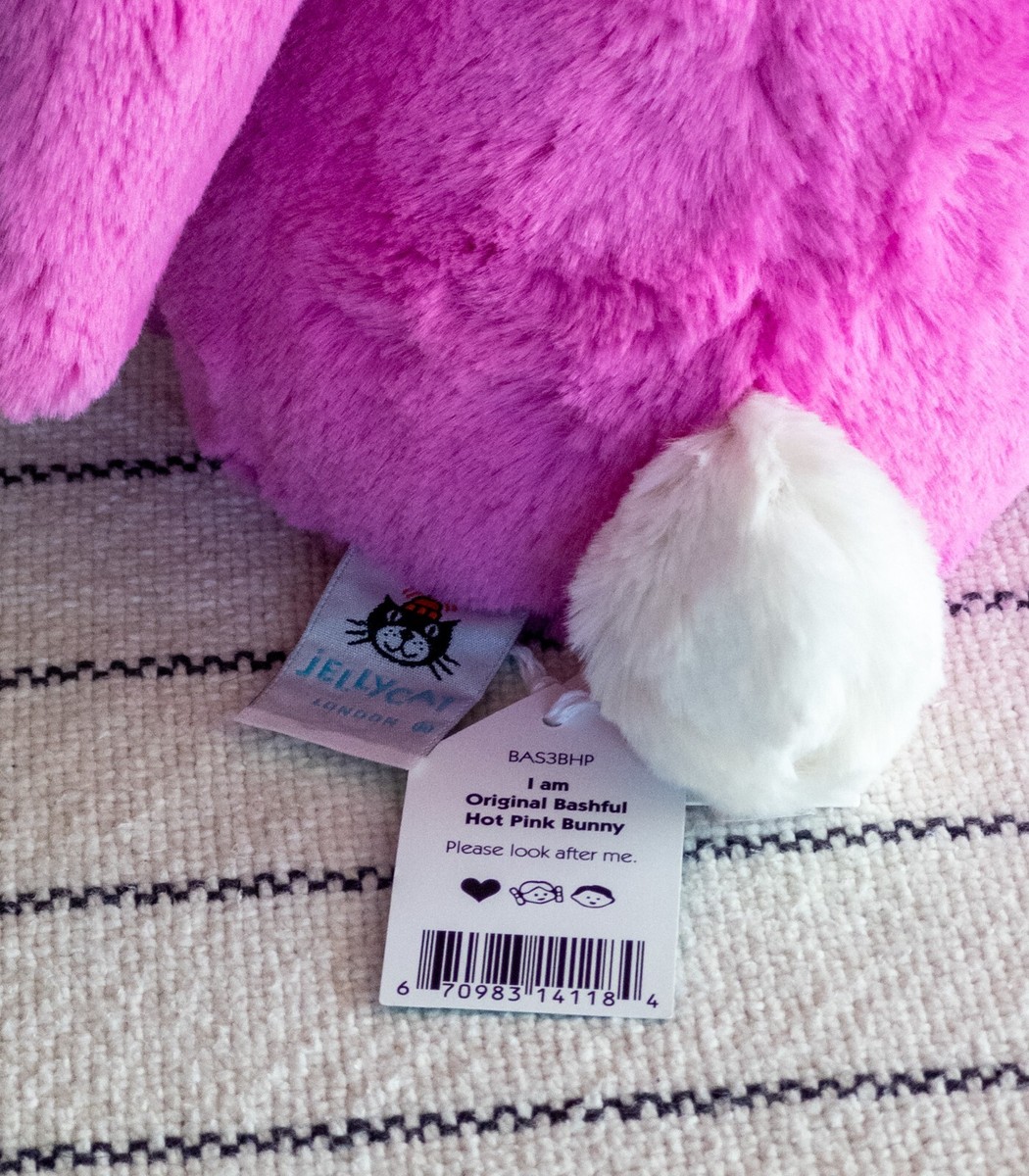  little Bashful Hot Pink Bunny 兎 Jellycat little Bashful Hot Pink Bunny 兎 - メルカリ