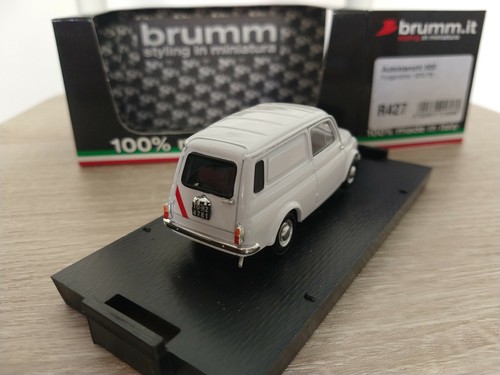 Autobianchi 500 Furgoncino Fiat 500 Giardiniera Brumm 1/43 - Imagen 3 de 4