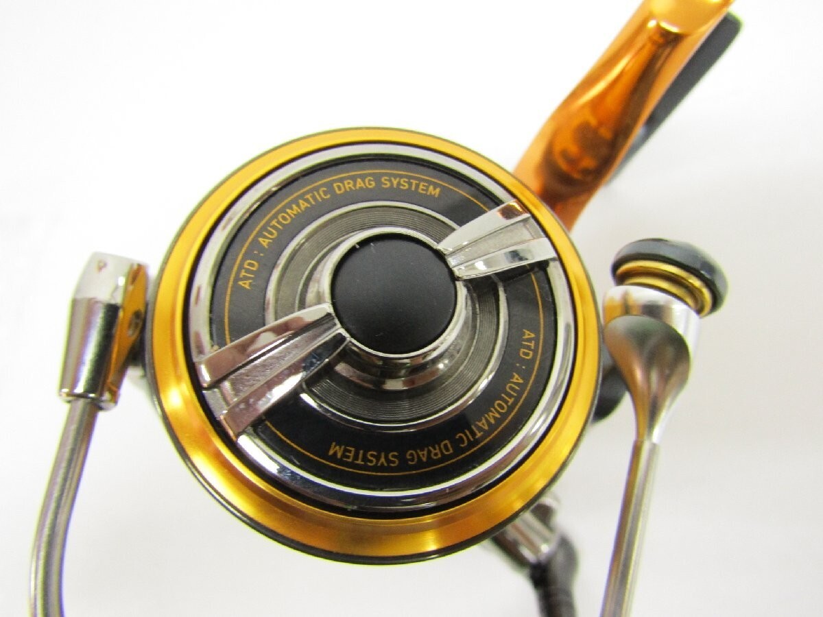 Daiwa 18 Tournament ISO 3000LBD reel SP8557 Gold Black Very Daiwa 18 Tournament ISO 3000LBD reel SP8557 Gold Black Very