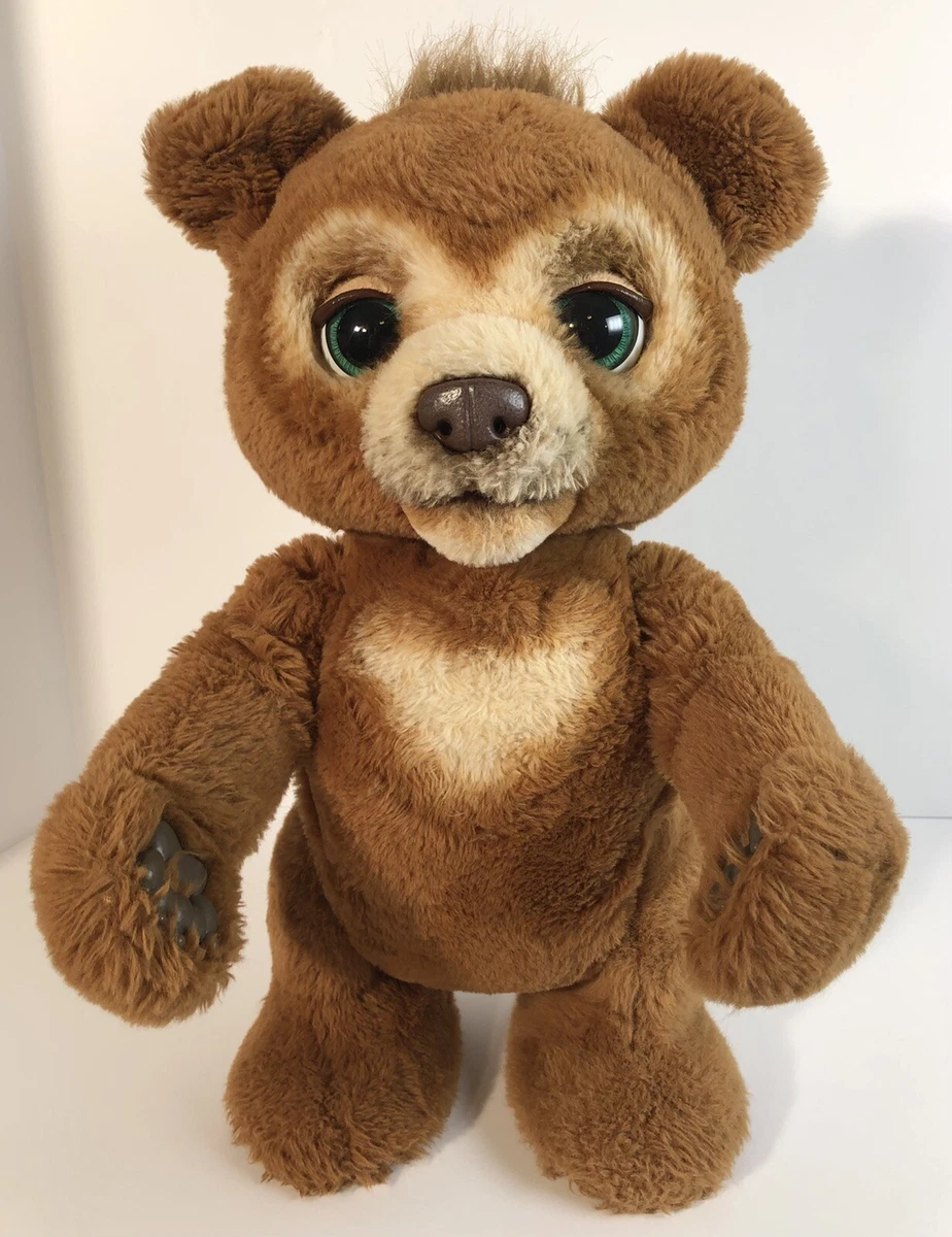 Hasbro FurReal Cubby The Curious Bear Interactive Plush Toy Hugs