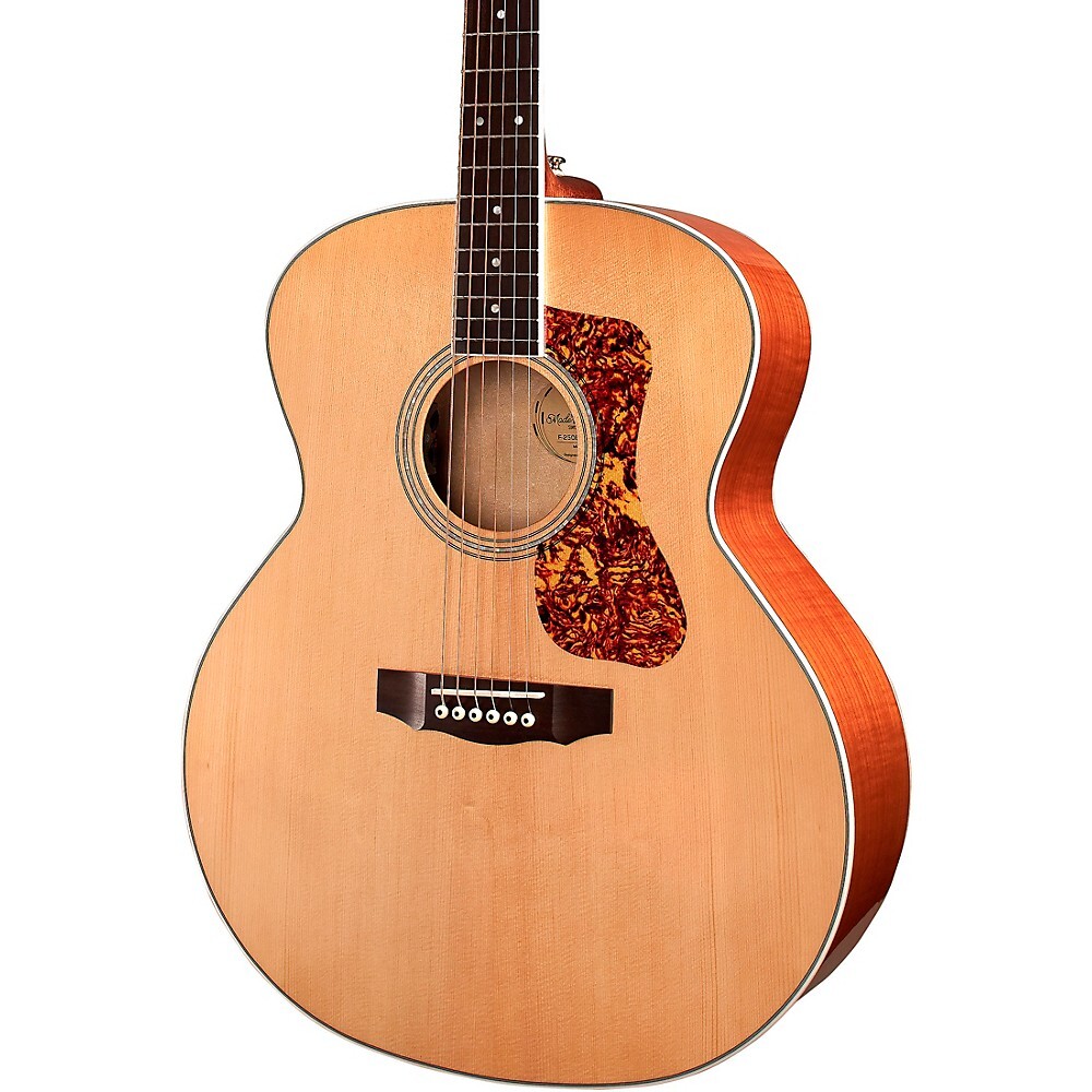 Guild F-250E Deluxe Westerly Jumbo Акустико-электрическая гитара Blonde