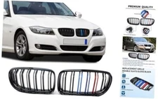 Front Grille Double Slats Front Grill for BMW E90(2008-2011) Glossy Black