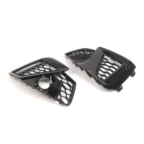 Front Bumper Grille Automotive Replacement Black Color Easy Installation - Picture 12 of 12