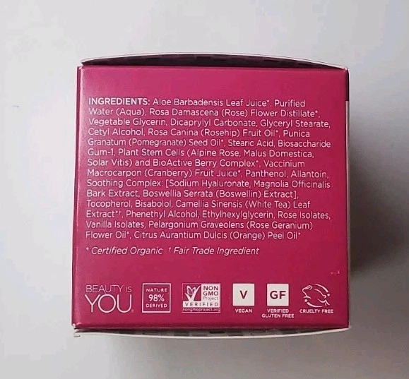 Máscara de agua de rosas Andalou Naturals - 1000 rosas - 1,7 oz nueva con caja envío gratuito Foto 2 de 4