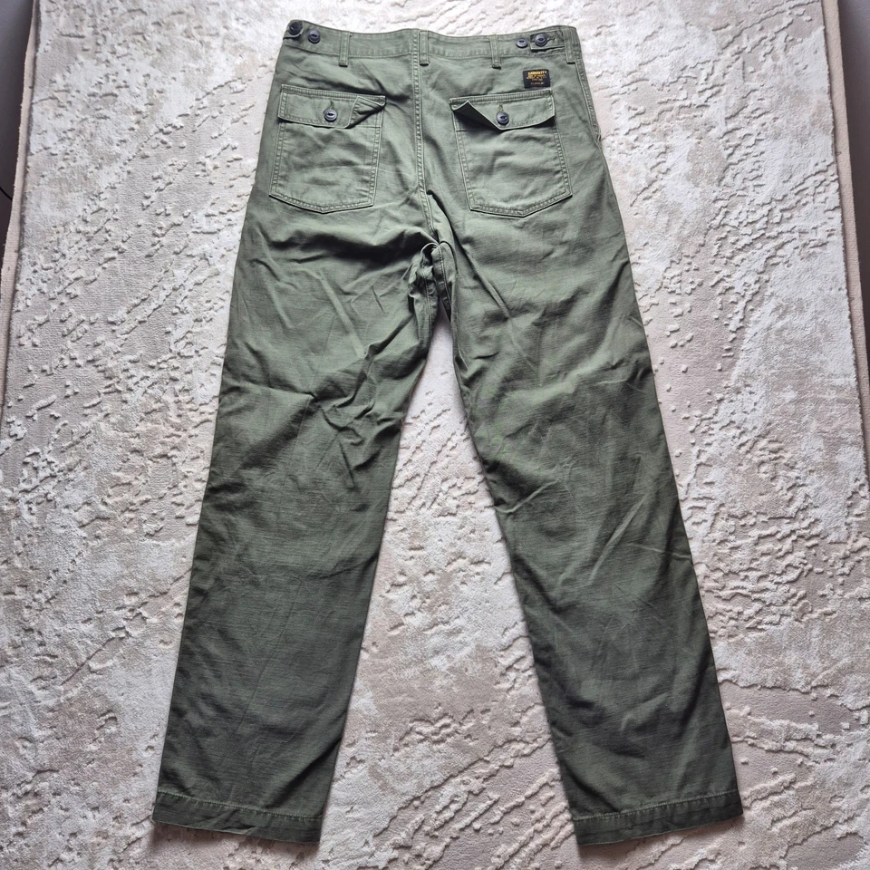 Carhartt WIP Fatigue Pant Olive Green Military Utility Trousers W31 L34 Vietnam - Bild 2 von 4