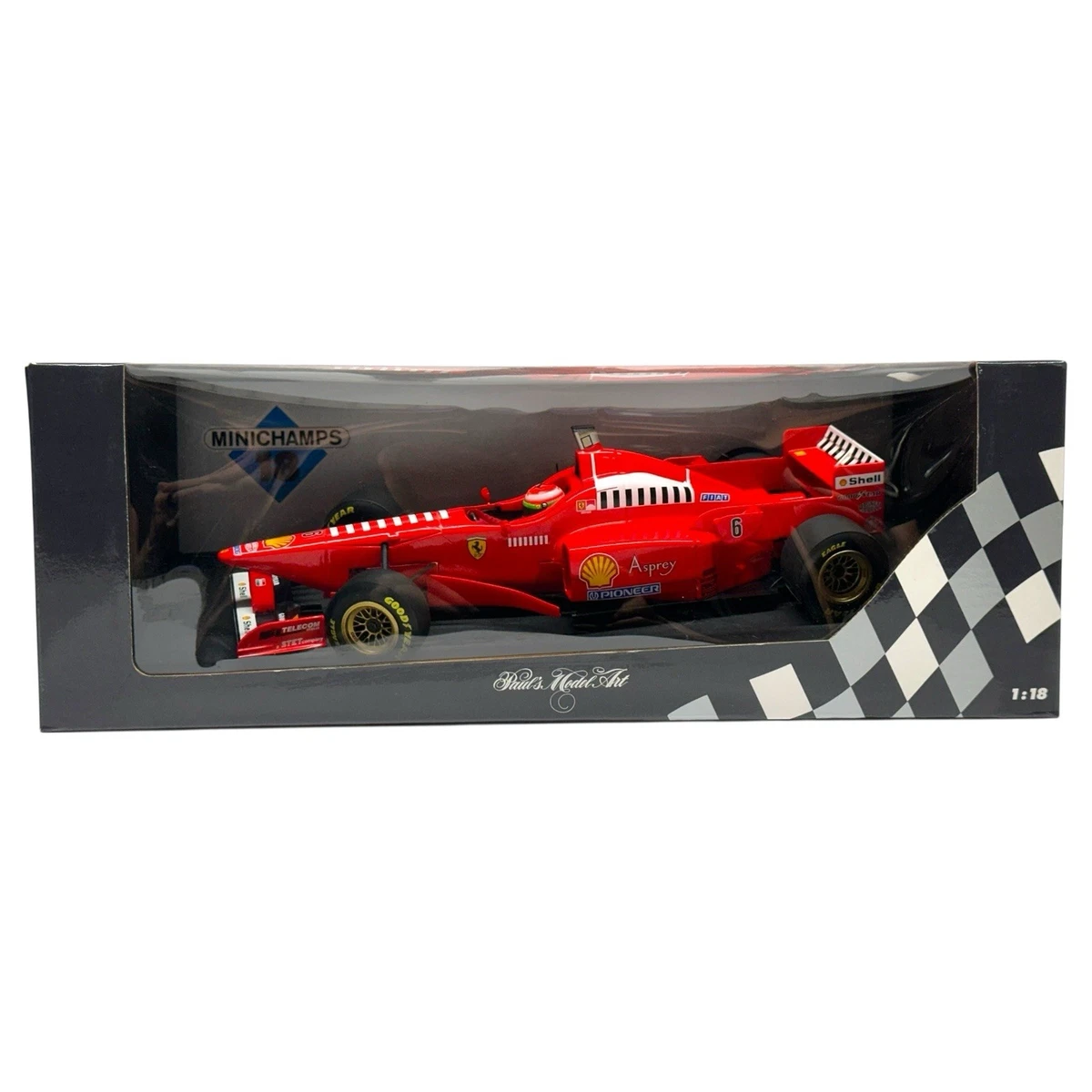 1/18 Minichamps Ferrari F300 Eddie Irvine (Gebraucht) in Lüsslingen für