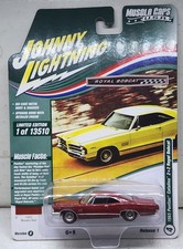 Johnny Lightning 1965 Pontiac Catalina Royal Bobcat 2022 Muscle Cars Usachina