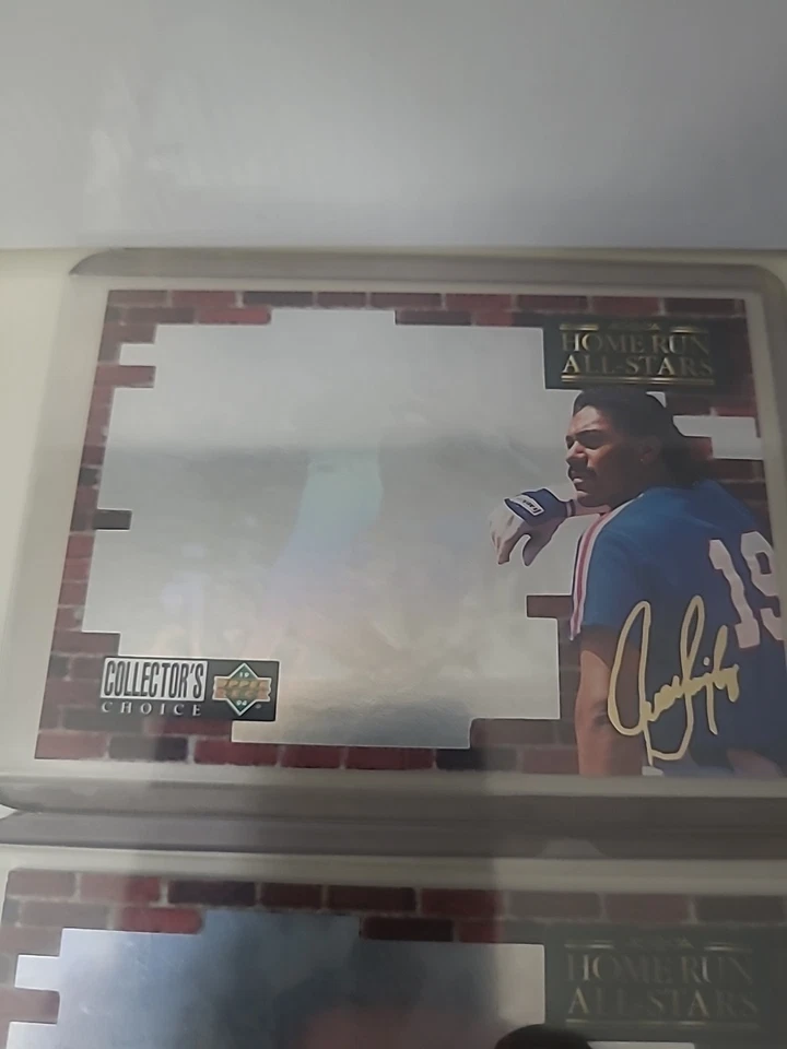 Juego de 8 cartas 1994 Upper Deck Collector's Choice Home Run All-Stars HOFs Foto 2 de 4