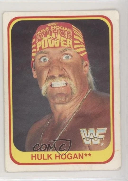Hulk Hogan WWF card Merlin 1991 - Collezionismo In vendita a Milano