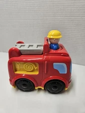 Kidoozie Press N Zoom Fire Engine Fire Truck