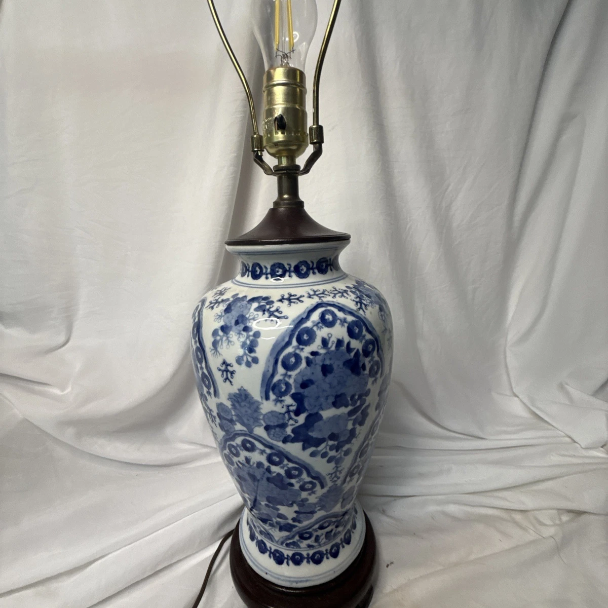 Blue Porcelain Lamps Indiana Antique Lamps for sale | eBay