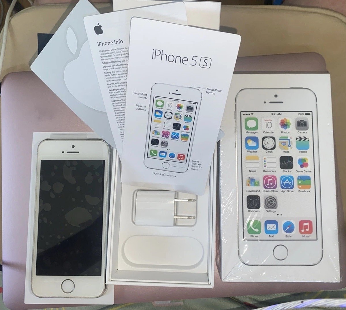Buy Apple iPhone 5s - 64 GB - Silver (Unlocked) online | eBay