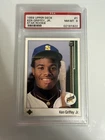 1989 Upper Deck - Star Rookie Ken Griffey Jr #1 (RC) PSA 8