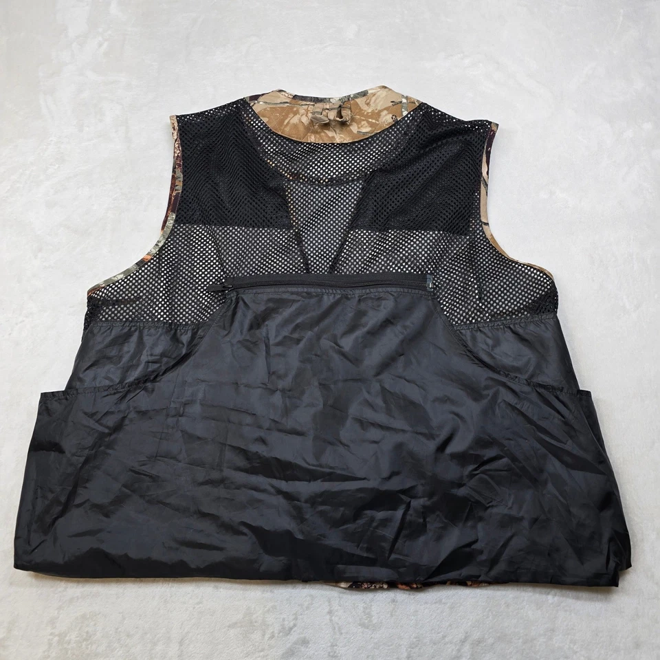 Outfitters Ridge Fusion 3-D Camo Hunting Vest Mens XL 46/48 Brown Pockets Hunt - Image 4 of 4