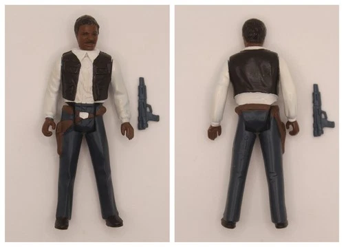 Star Wars Custom Vintage Kenner Style 3.75 TESB Lando Smuggler's Outfit Iron Cow