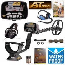 NEW GARRETT AT GOLD Metal Detector With MS-2 LAND DIVING HEADPHONES