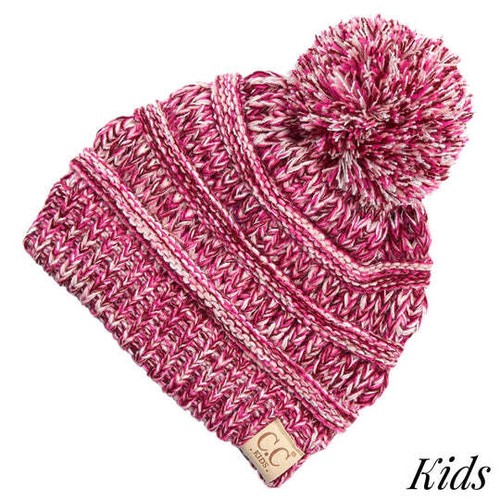 Auténtico CC Niños Gorro Bebé Niño Tejido Niños Pom Invierno Sombrero Gorra 16 Colores - Imagen 26 de 26