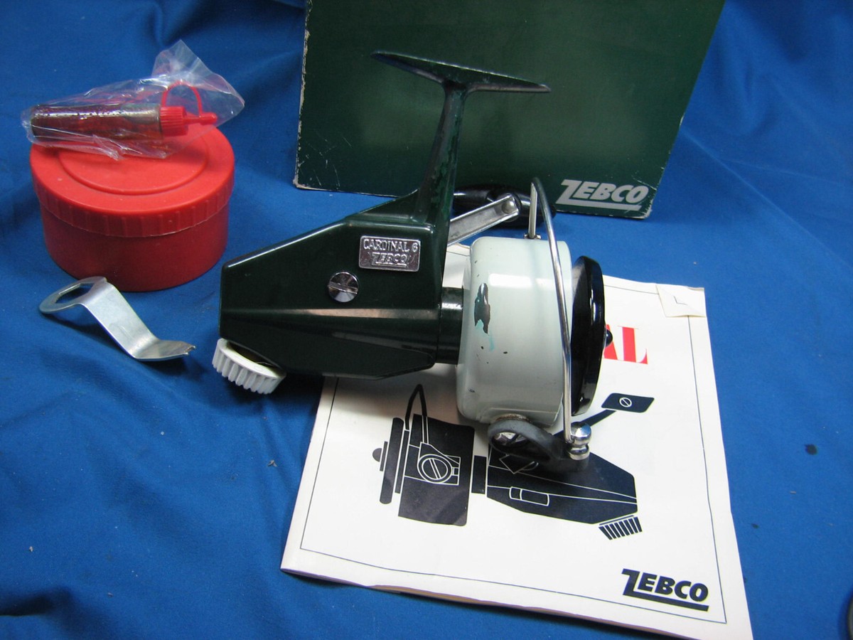 Vintage ABU Zebco Cardinal 6 Spinning Reel W/Box,Spare Spool Vintage ABU Zebco Cardinal 6 Spinning Reel W/Box,Spare Spool