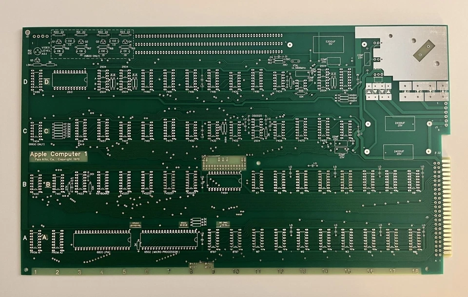 Apple 1 PCB Motherboard Replica | Excellent Quality | Electronically Tested - Bild 2 von 3
