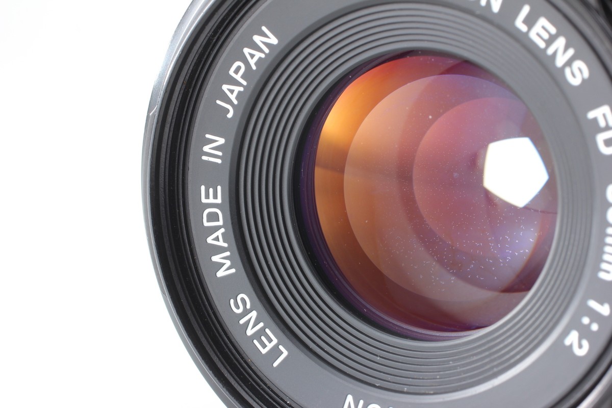 【良品】Canon New FD 50mm f2 FDマウント Canon NEW FD 50mm F2 【カメラ女子に絶大な人気のオールド