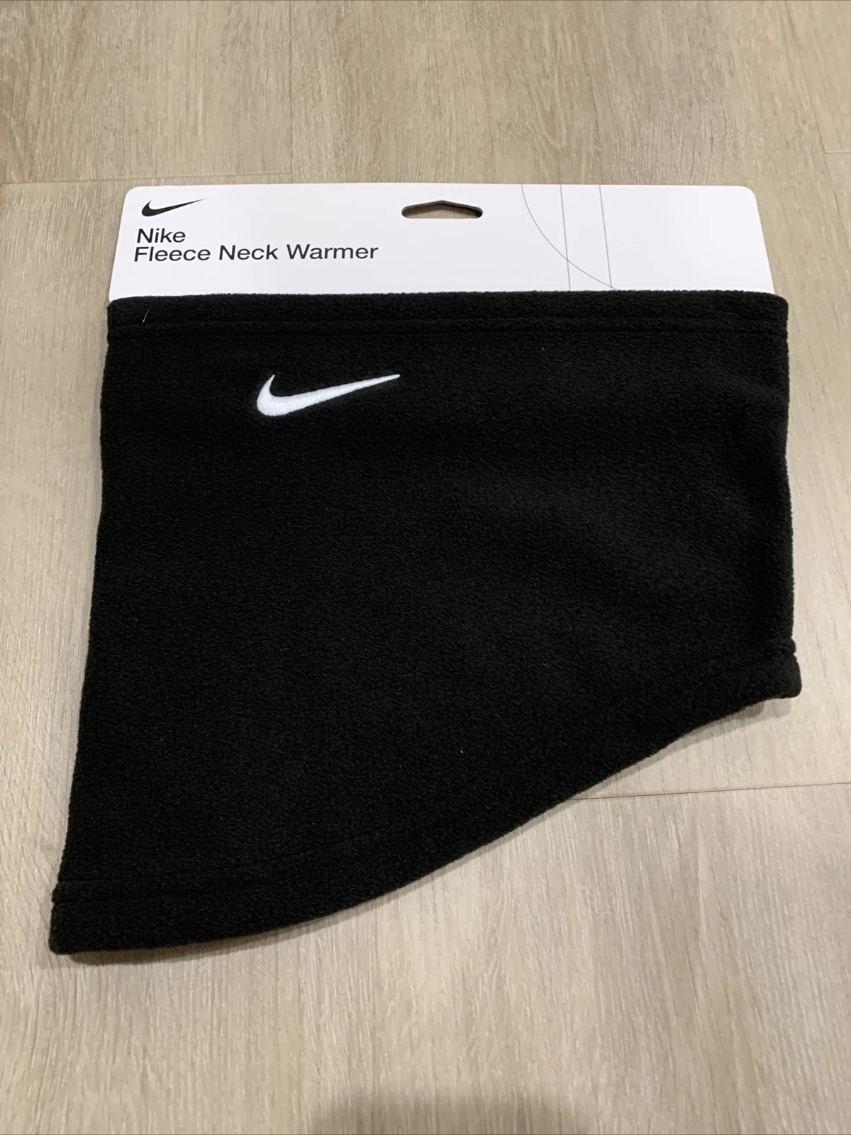UNISEX NIKE FLEECE NECK WARMER BLACK ONE SIZE N.WA.66.091.OS