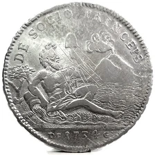 NAPLES (CHARLES III of Bourbon) 120 Grana 1734