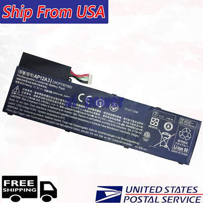New AP12A3i AP12A4i Battery for Acer Aspire M3 M3-481TG M3-581TG M5 M5-481TG