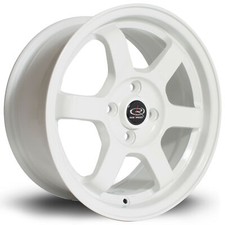 Rota Grid Wheels 15x7 38 4x100 White For Integra Civic Del Sol Eg Miata Rota Grid Wheels 15x7 38 4x100 White For Integra Civic Del Sol Eg Miata