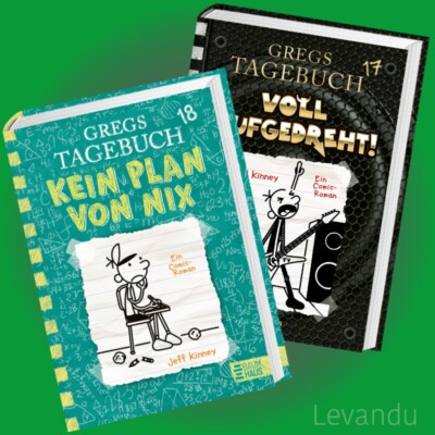 GREGS TAGEBUCH 17+18 | JEFF KINNEY | Voll aufgedreht! + Kein Plan von nix - NEU