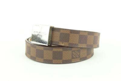 Louis Vuitton 75/30 Damier Ebene Belt 3LV325V | eBay