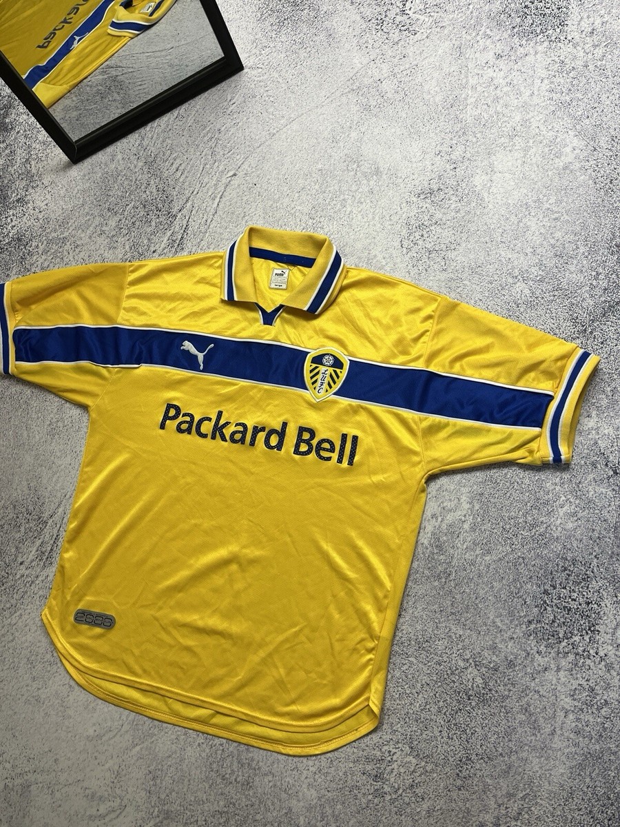 PUMA 1996-1999 LEEDS UNITED shirt △51 Leeds United Puma 1998/99 Home Vintage Football Shirt Soccer