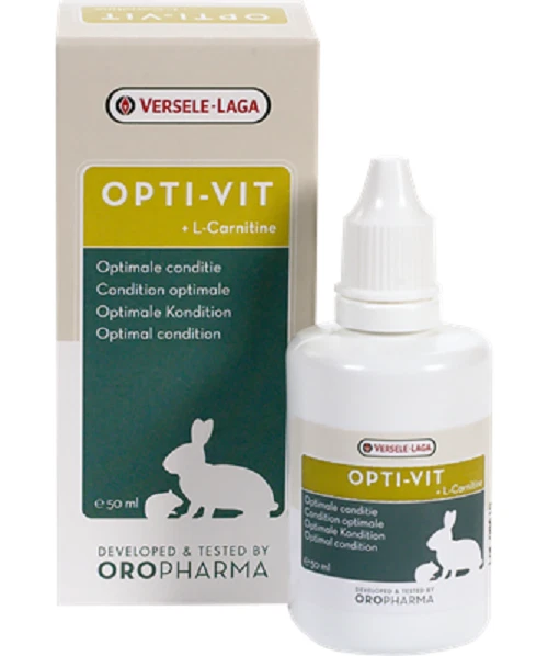 MARKENLOS Versele-Laga Oropharma Opti-Vit 50ml Multivitaminpräparat für Nagetiere & Kanin.