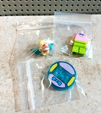 LEGO Krusty THE Clown THE SIMPSONS Fun Pack Printed Toy Tag Stand Minifigure